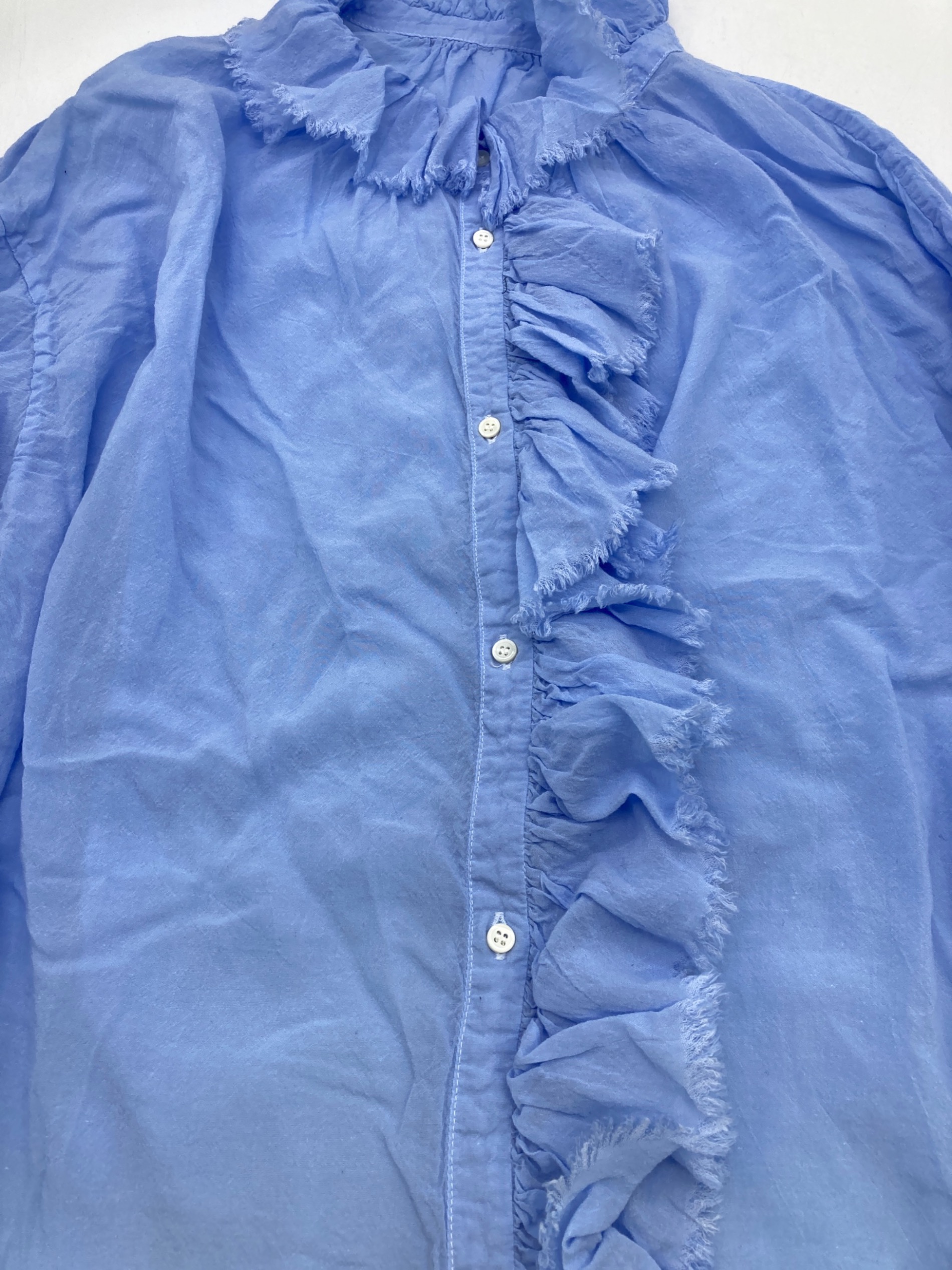 中古・古着通販】Veritecoeur (ヴェリテクール) フリルブラウス 26SS