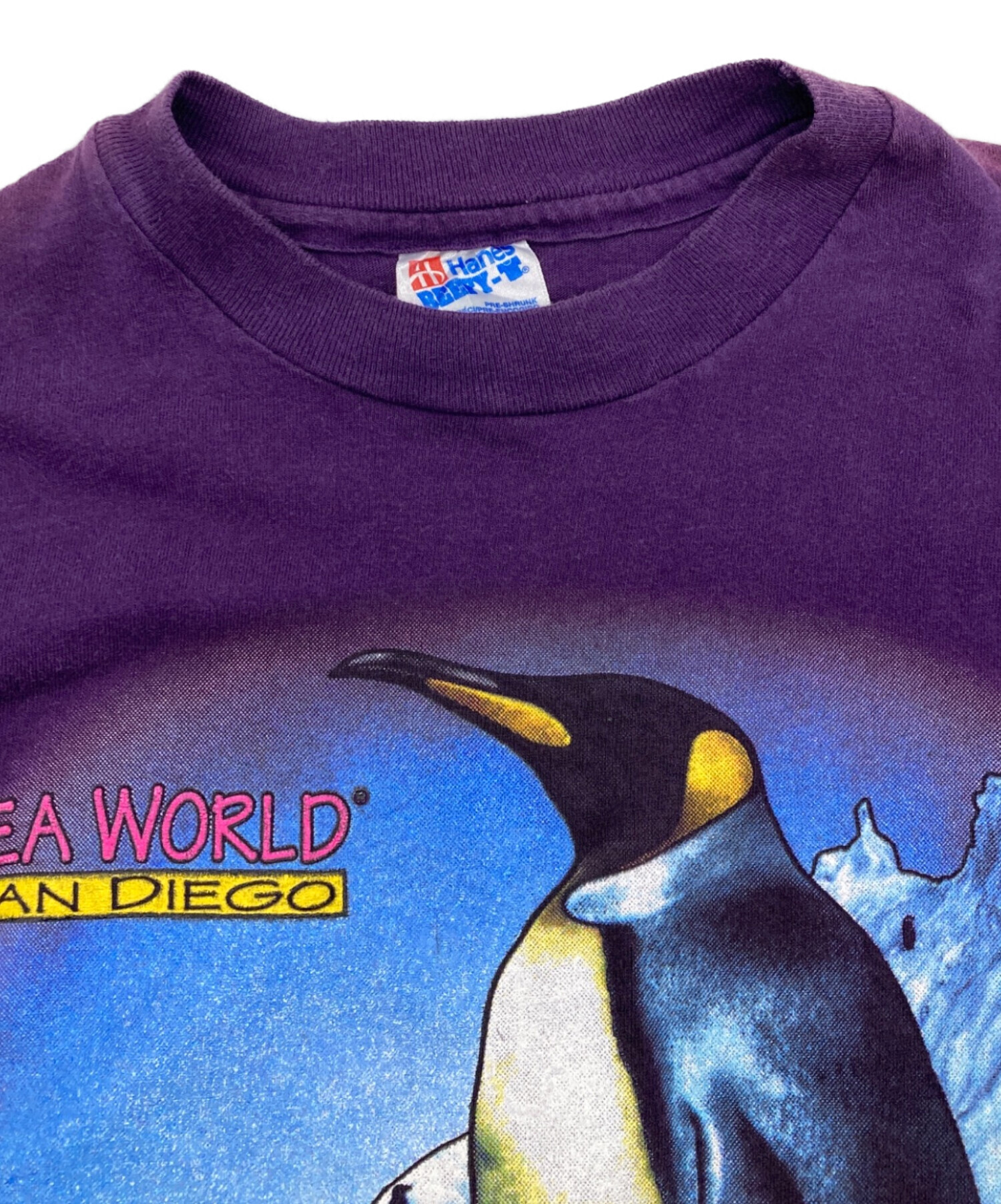 中古・古着通販】Hanes (ヘインズ) 1992年/SAN DIEGO/ペンギンプリント 