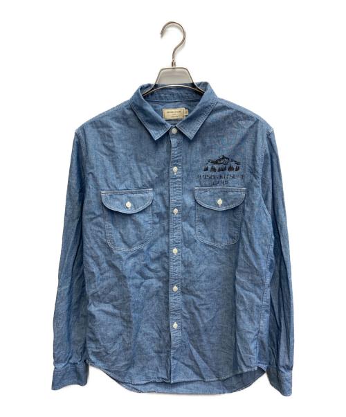 中古・古着通販】maison kitsune (メゾンキツネ) シャツ ネイビー