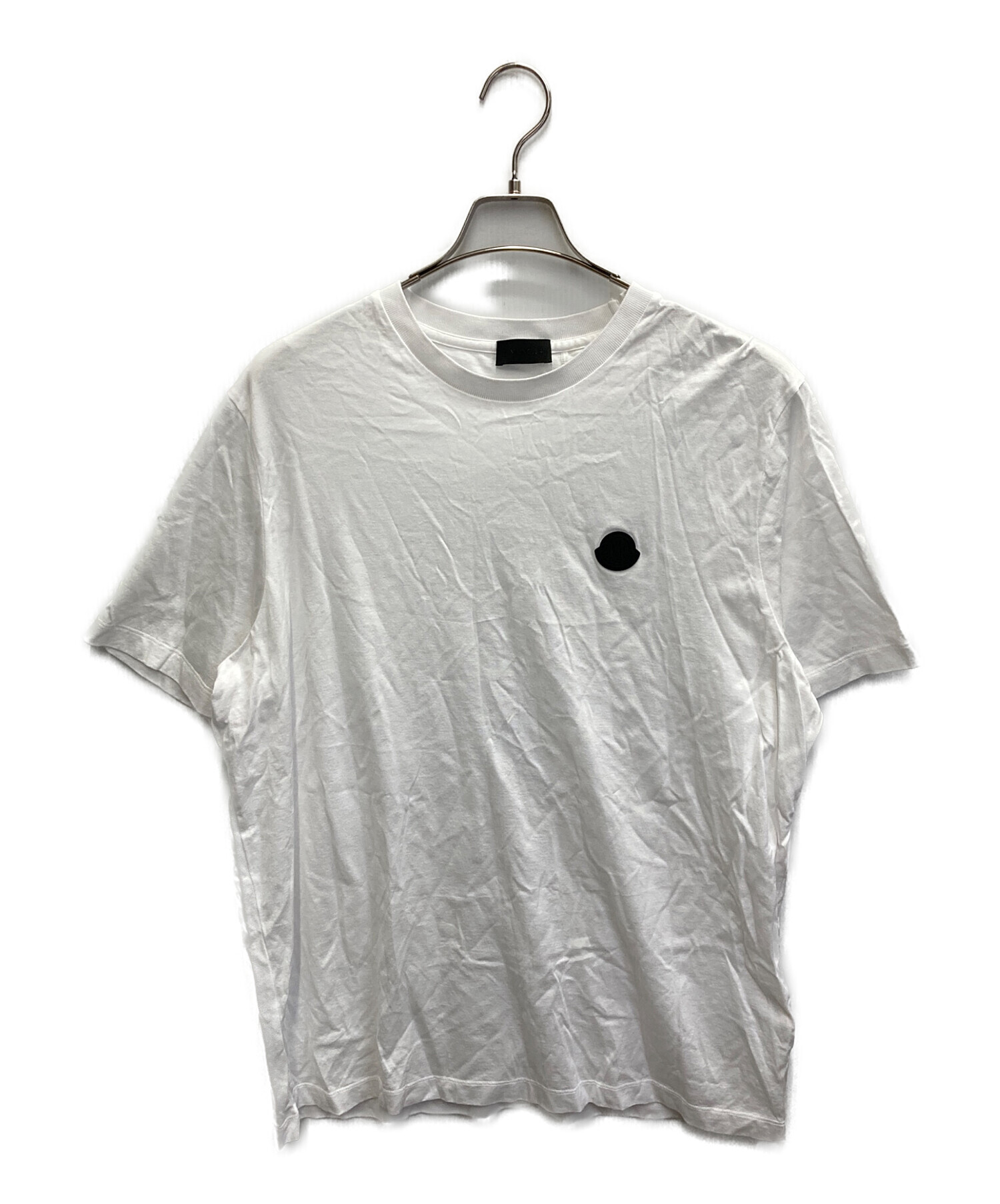 中古・古着通販】MONCLER (モンクレール) SS T-SHIRT ホワイト サイズ