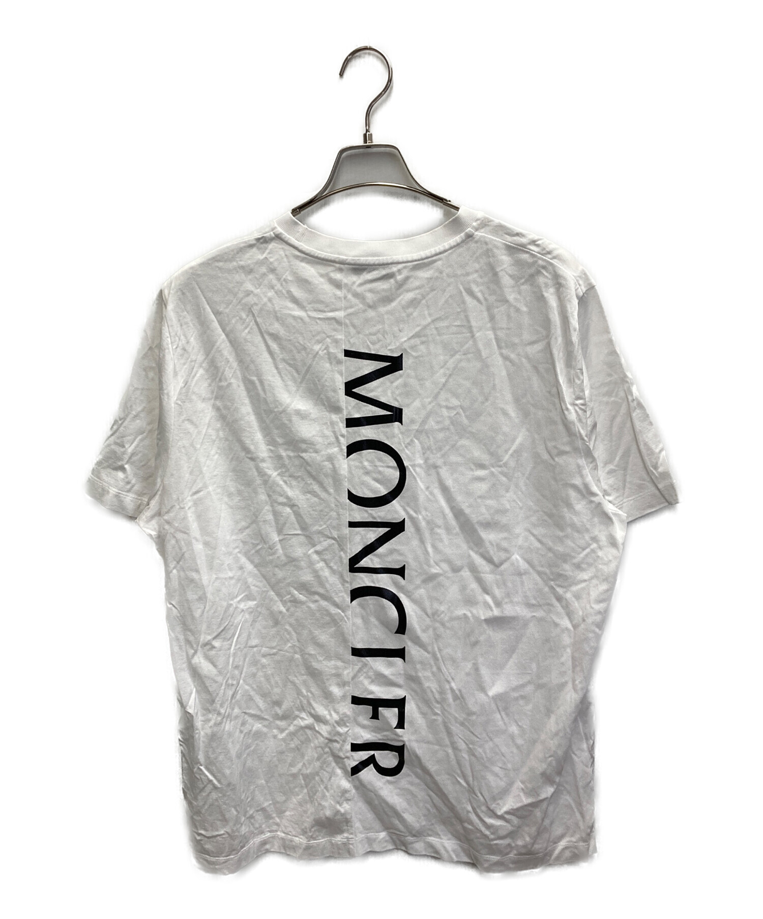 中古・古着通販】MONCLER (モンクレール) SS T-SHIRT ホワイト サイズ