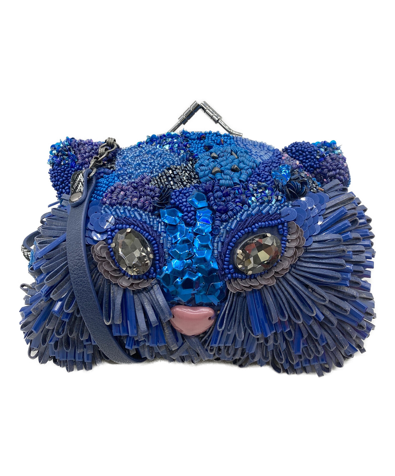ジャマンピュエッシュフクロウバックブルー 中古・古着通販】JAMIN PUECH (ジャマンピュエッシュ) ビーズ