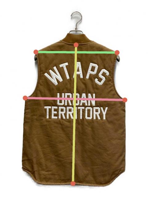 s*e様 Carhartt WTAPS ブラウンベスト S 中古・古着通販】CarHartt (カーハート) WTAPS (ダブルタップス) 15AW