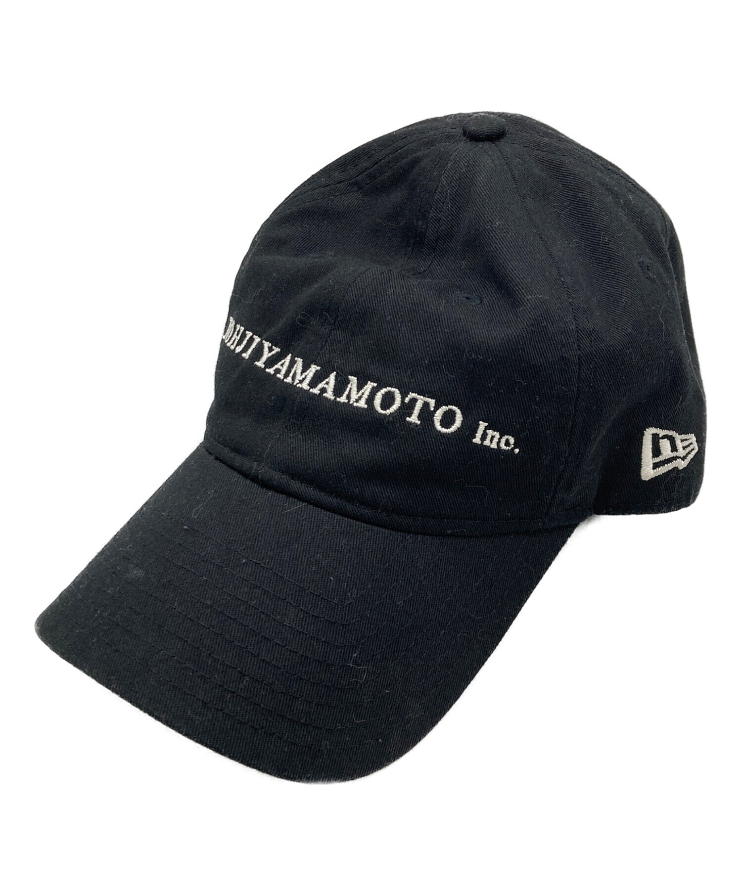 ヨウジヤマモト yohji yamamoto ニューエラキャップ ブラック 中古・古着通販】YOHJI YAMAMOTO (ヨウジヤマモト) New Era