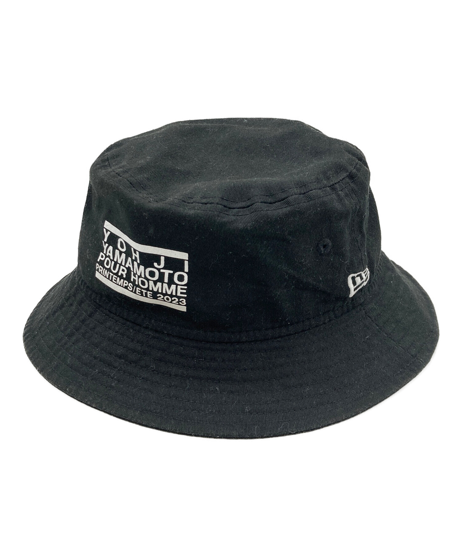 Yohji Yamamoto×neweraデニム バケットハット 中古・古着通販】YOHJI YAMAMOTO (ヨウジヤマモト) New Era