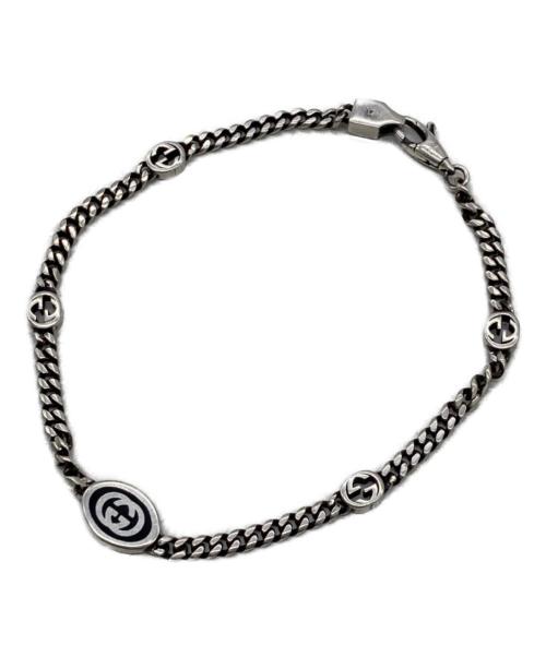 中古・古着通販】GUCCI (グッチ) インターロッキングGブレスレット