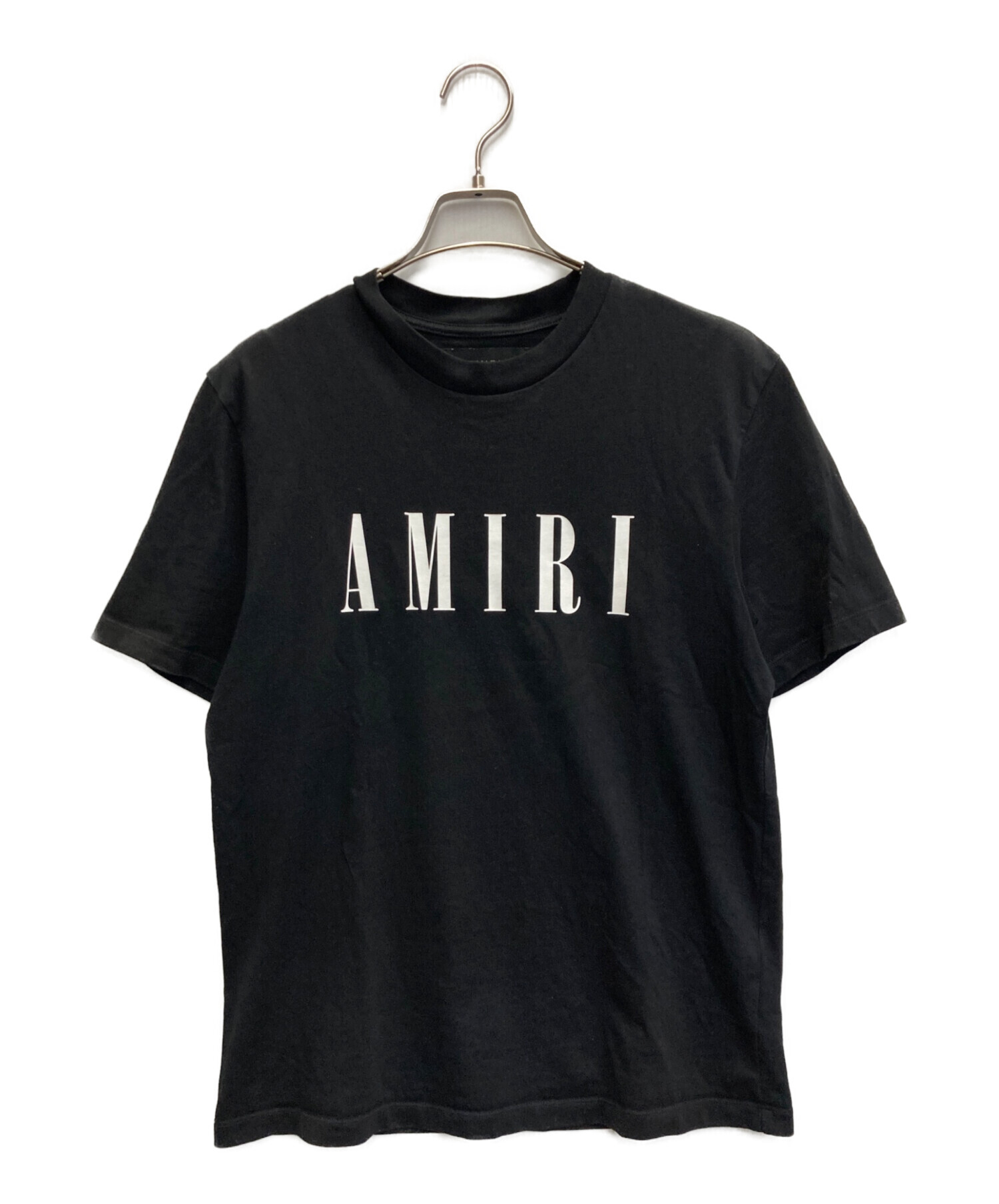 中古・古着通販】AMIRI (アミリ) ロゴプリントTシャツ ブラック サイズ
