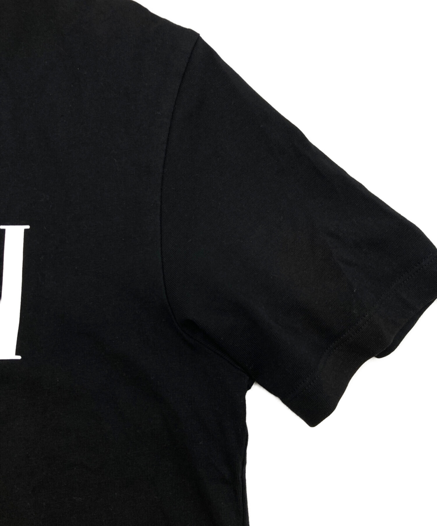 中古・古着通販】AMIRI (アミリ) ロゴプリントTシャツ ブラック サイズ