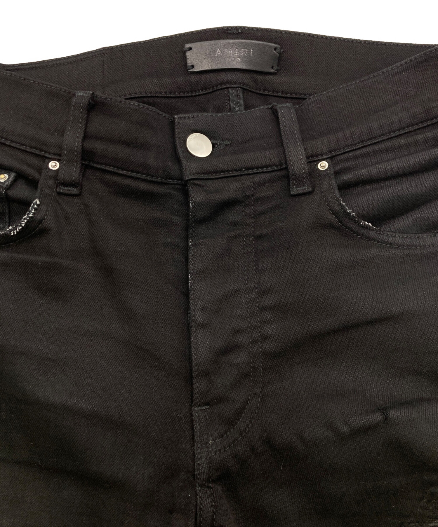 中古・古着通販】AMIRI (アミリ) MX1ダメージスキニーデニムパンツ