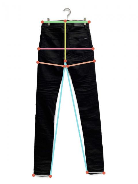中古・古着通販】AMIRI (アミリ) MX1ダメージスキニーデニムパンツ