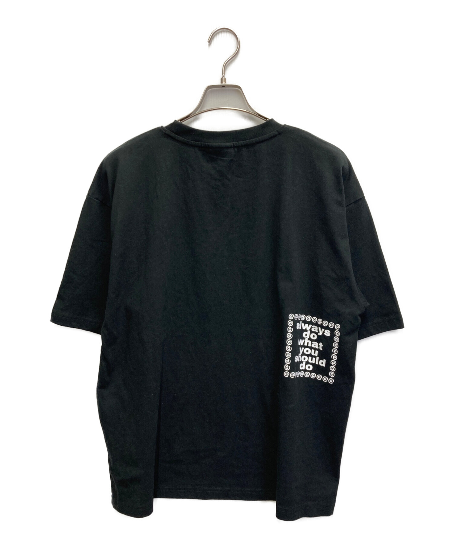永遠（とわ）出品 中古・古着通販】ALWAYS (オルウェイズ) ロゴプリントTEE ブラック