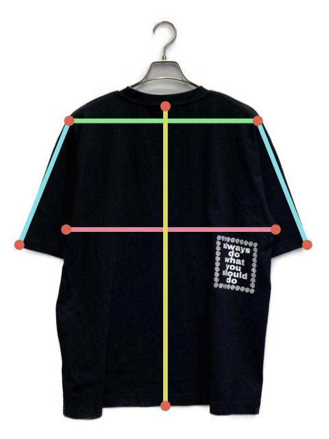 中古・古着通販】ALWAYS (オルウェイズ) ロゴプリントTEE ブラック