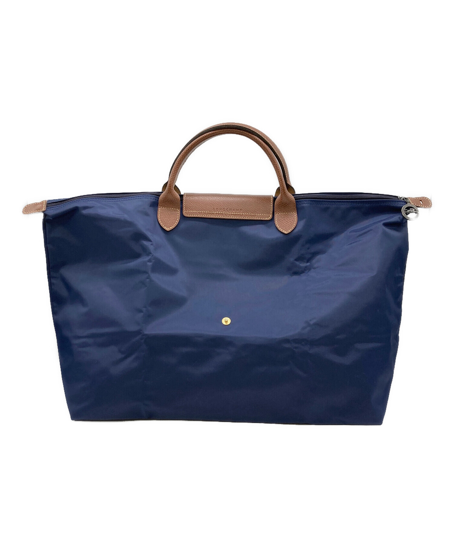 中古・古着通販】LONGCHAMP (ロンシャン) トートバッグ ネイビー