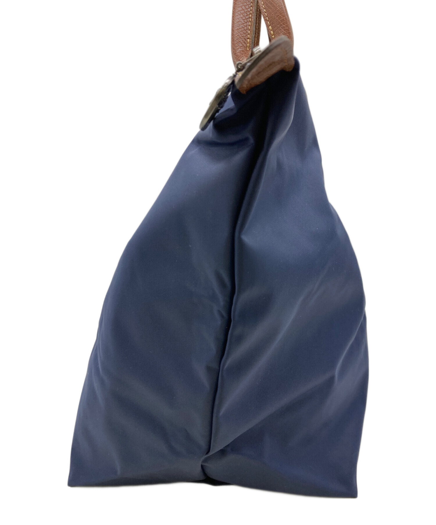 中古・古着通販】LONGCHAMP (ロンシャン) トートバッグ ネイビー
