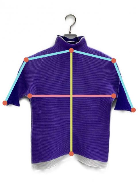 中古・古着通販】ISSEY MIYAKE PLEATS(T.) (イッセイミヤケ プリーツ