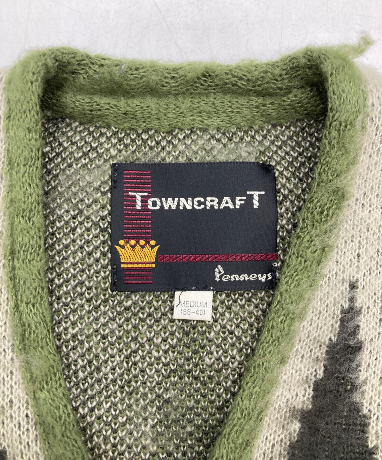中古・古着通販】TOWN CRAFT (タウンクラフト) 復刻アーガイルシャギー