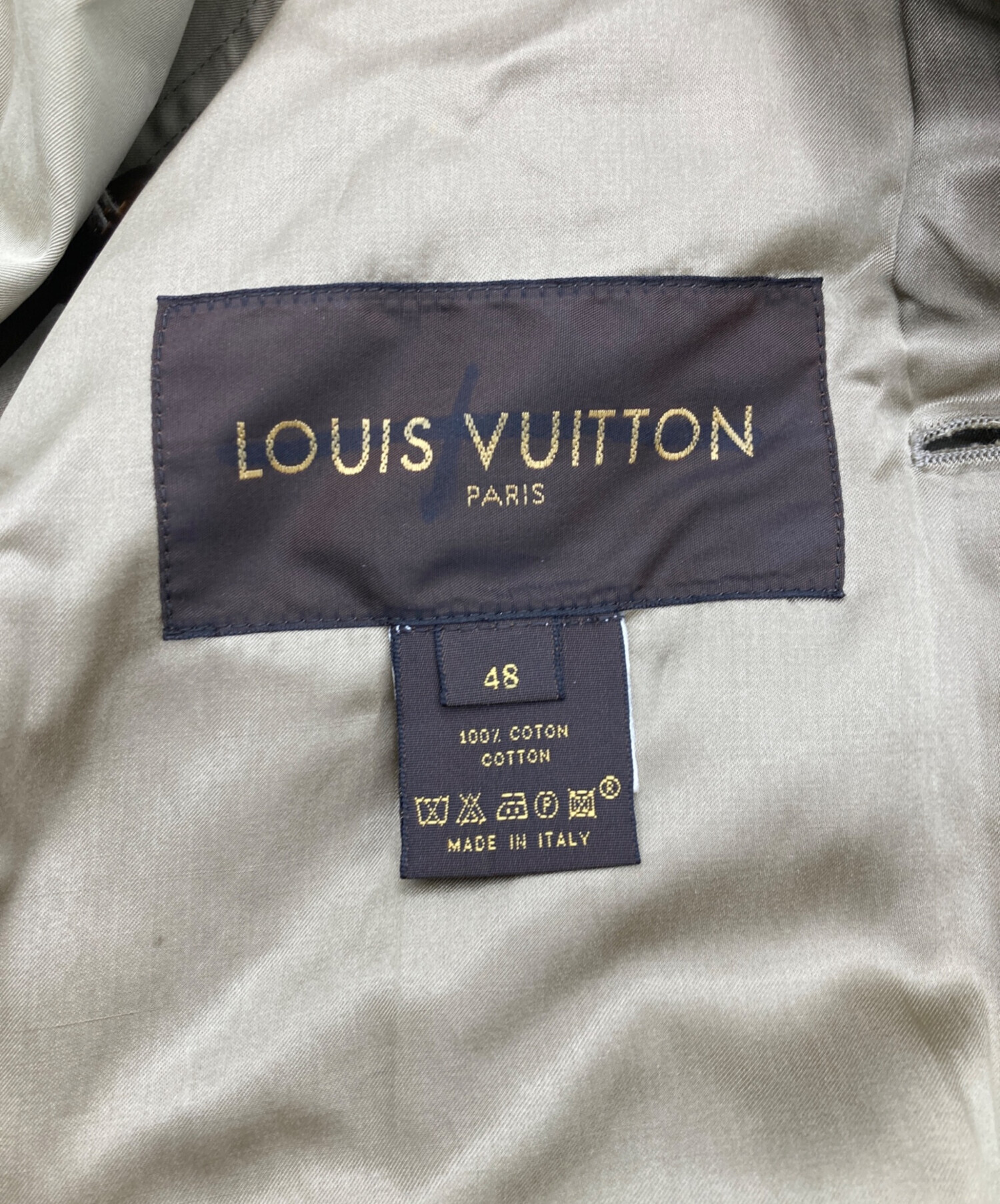 中古・古着通販】LOUIS VUITTON (ルイ ヴィトン) トレンチコート