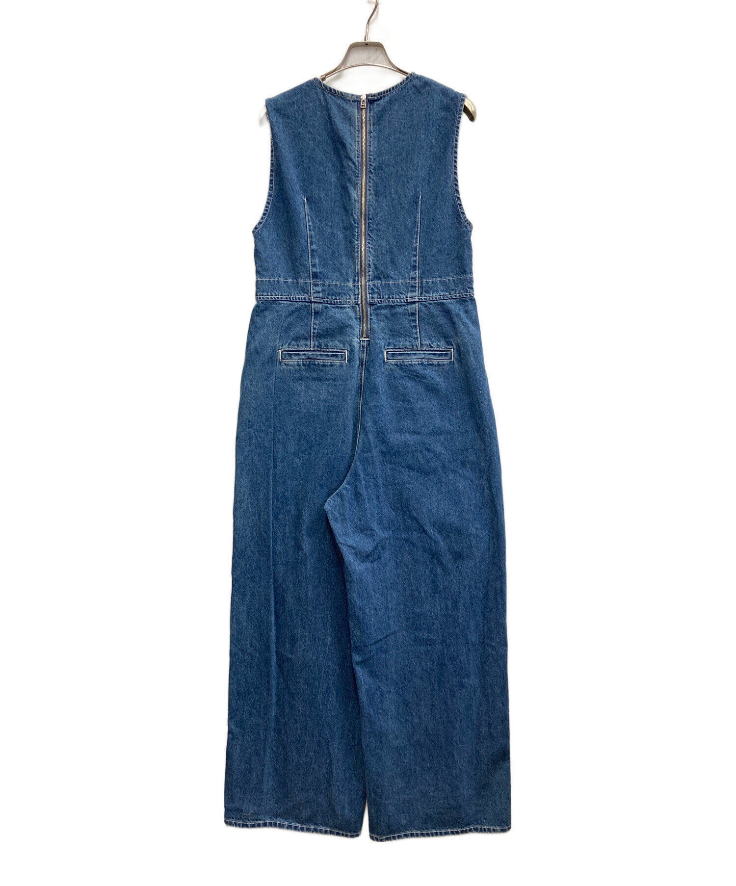 ご*お様 ADAM ET ROPÉ オーバーオール L 新古品 中古・古着通販】Adam et Rope (アダム エ ロペ) ラインデニム