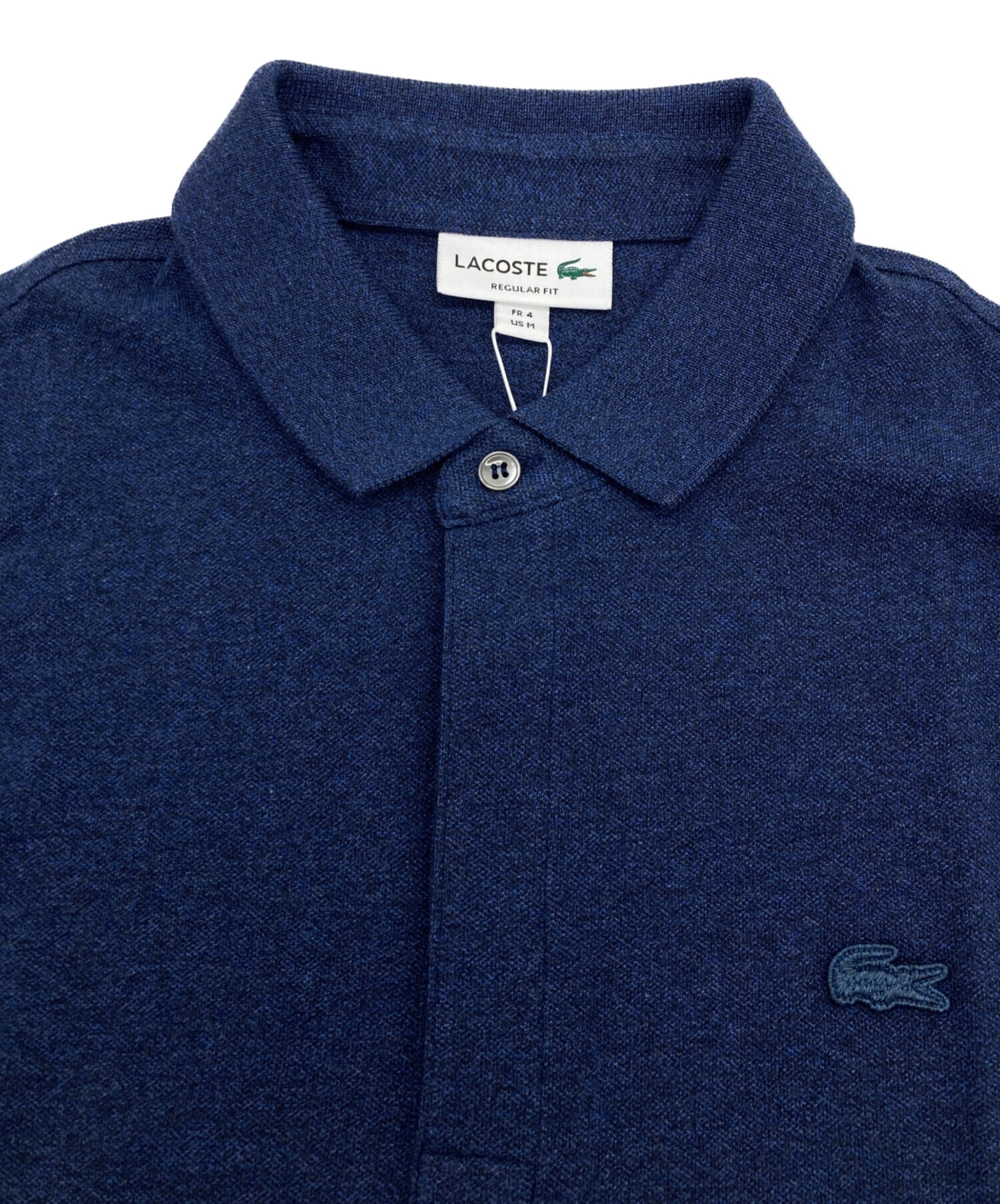 中古・古着通販】LACOSTE (ラコステ) 比翼フロントロングスリーブ