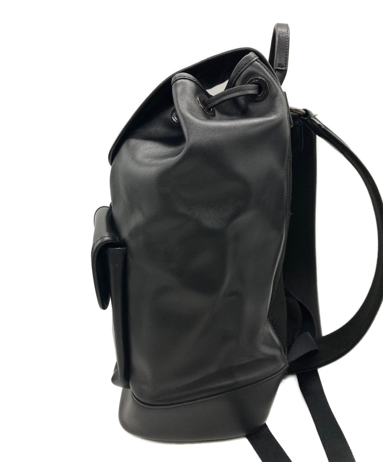 美品☆COACH ヘリテージ ターンロック リュック 中古・古着通販】COACH (コーチ) レザーヘリテージバックパック