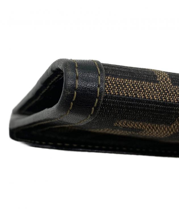中古・古着通販】FENDI (フェンディ) ズッカ柄長財布 ブラウン