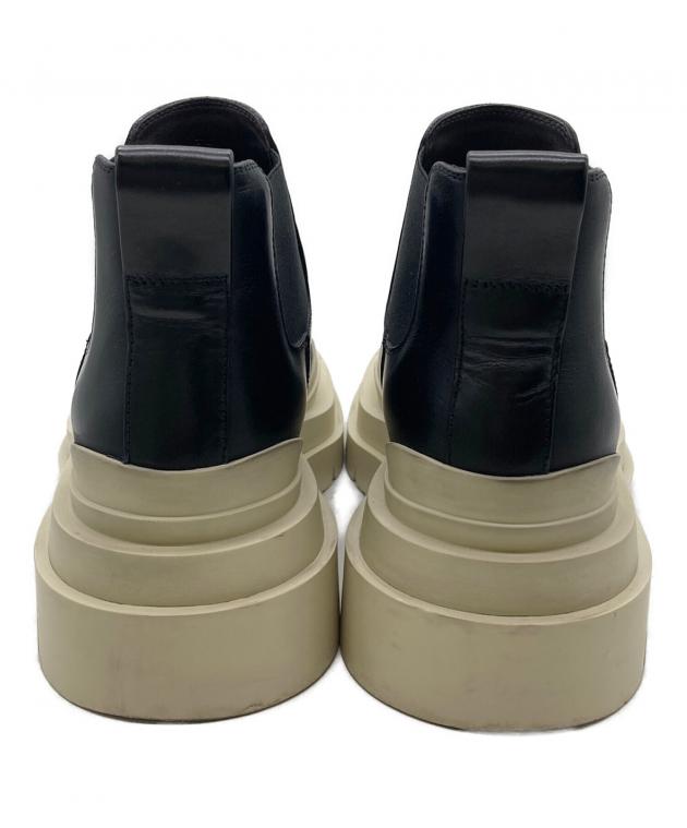 服*人様 【45】BOTTEGA VENETA ボッテガヴェネタ サイドゴアブー 中古・古着通販】BOTTEGA VENETA (ボッテガベネタ) タイヤサイドゴア