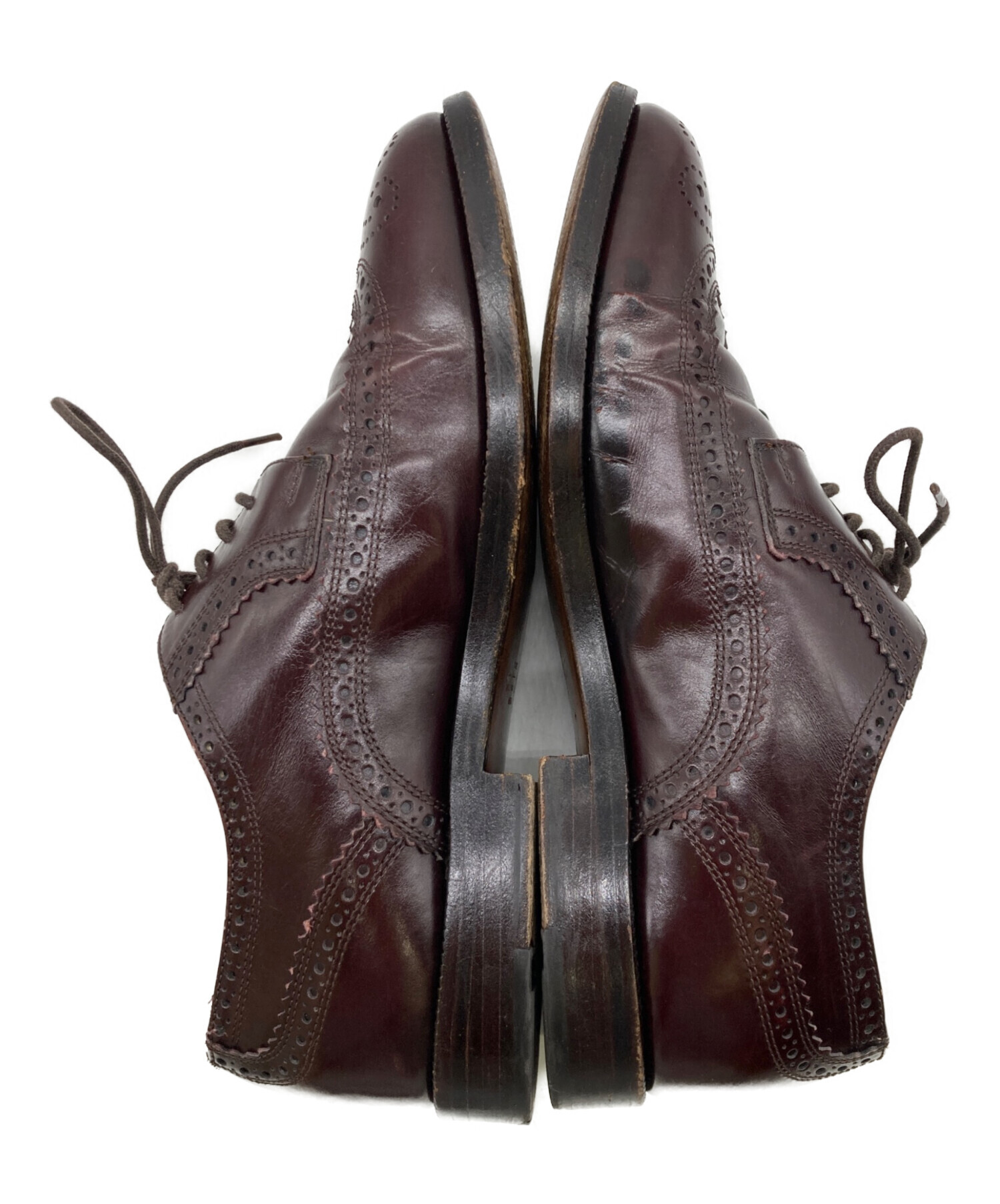 中古・古着通販】BALLY (バリー) ウィングチップシューズ ブラウン 