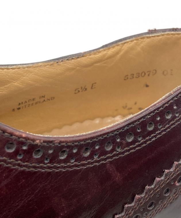 中古・古着通販】BALLY (バリー) ウィングチップシューズ ブラウン