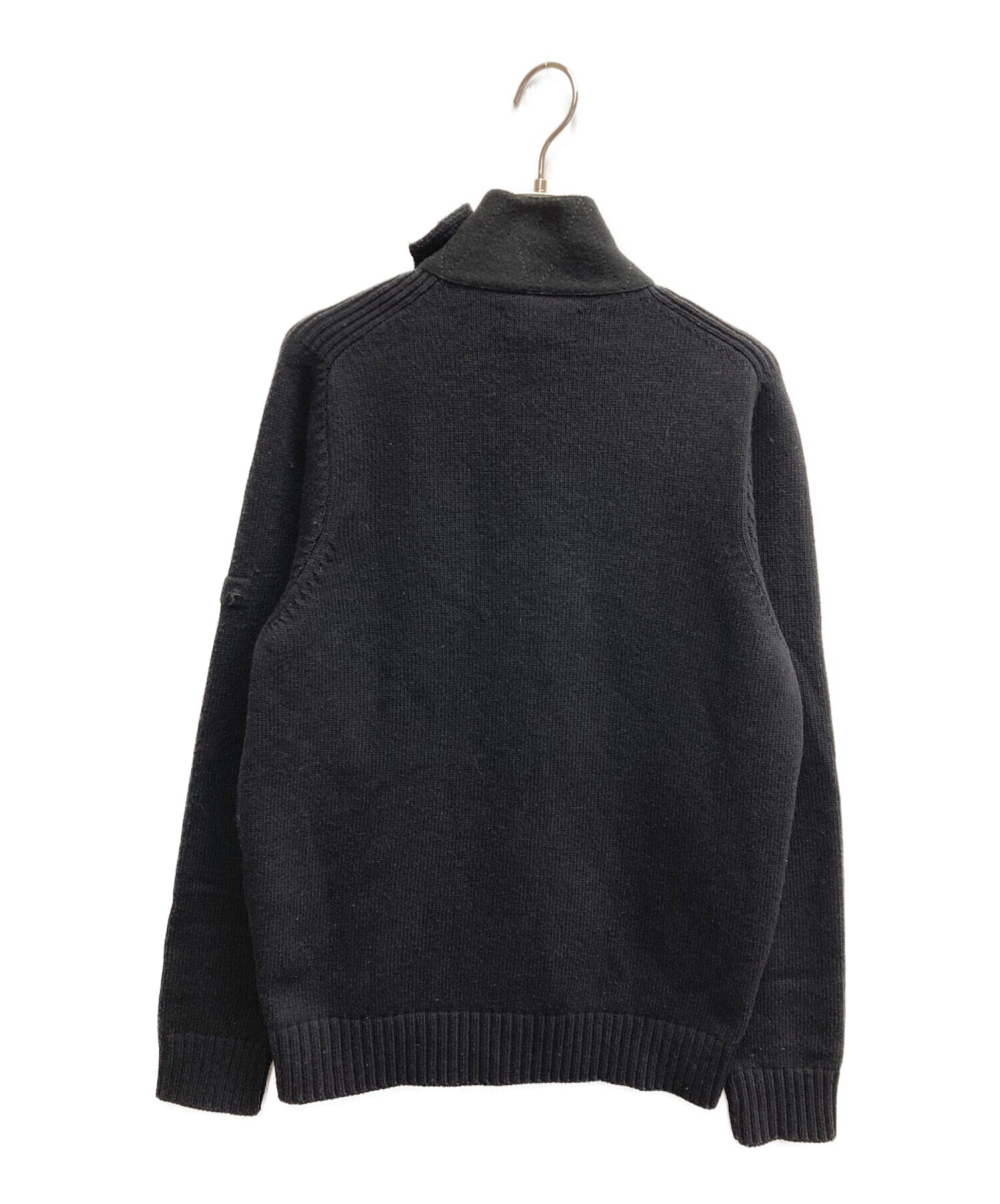 STONE  ストーンアイランド カーディガン L 黒 【古着】【中古】 中古・古着通販】STONE ISLAND (ストーンアイランド) ボタン