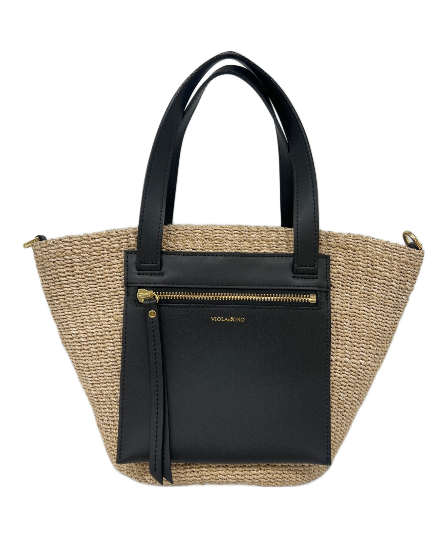 ORGA TONE美品中古 中古・古着通販】VIOLAd'ORO (ヴィオラドーロ) MIRO BAG ベージュ