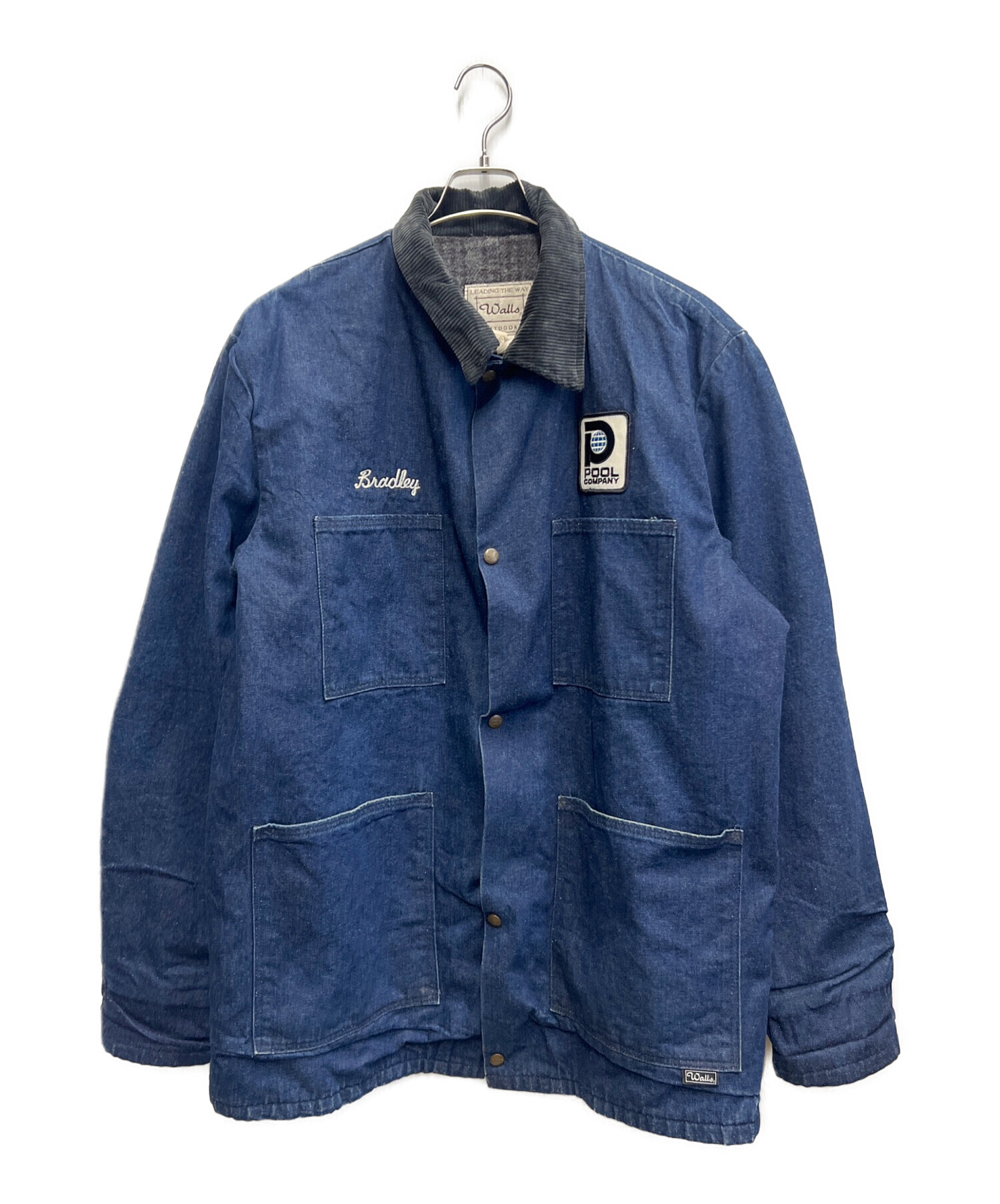 中古・古着通販】Walls (ウォールズ) デニムカバーオール インディゴ