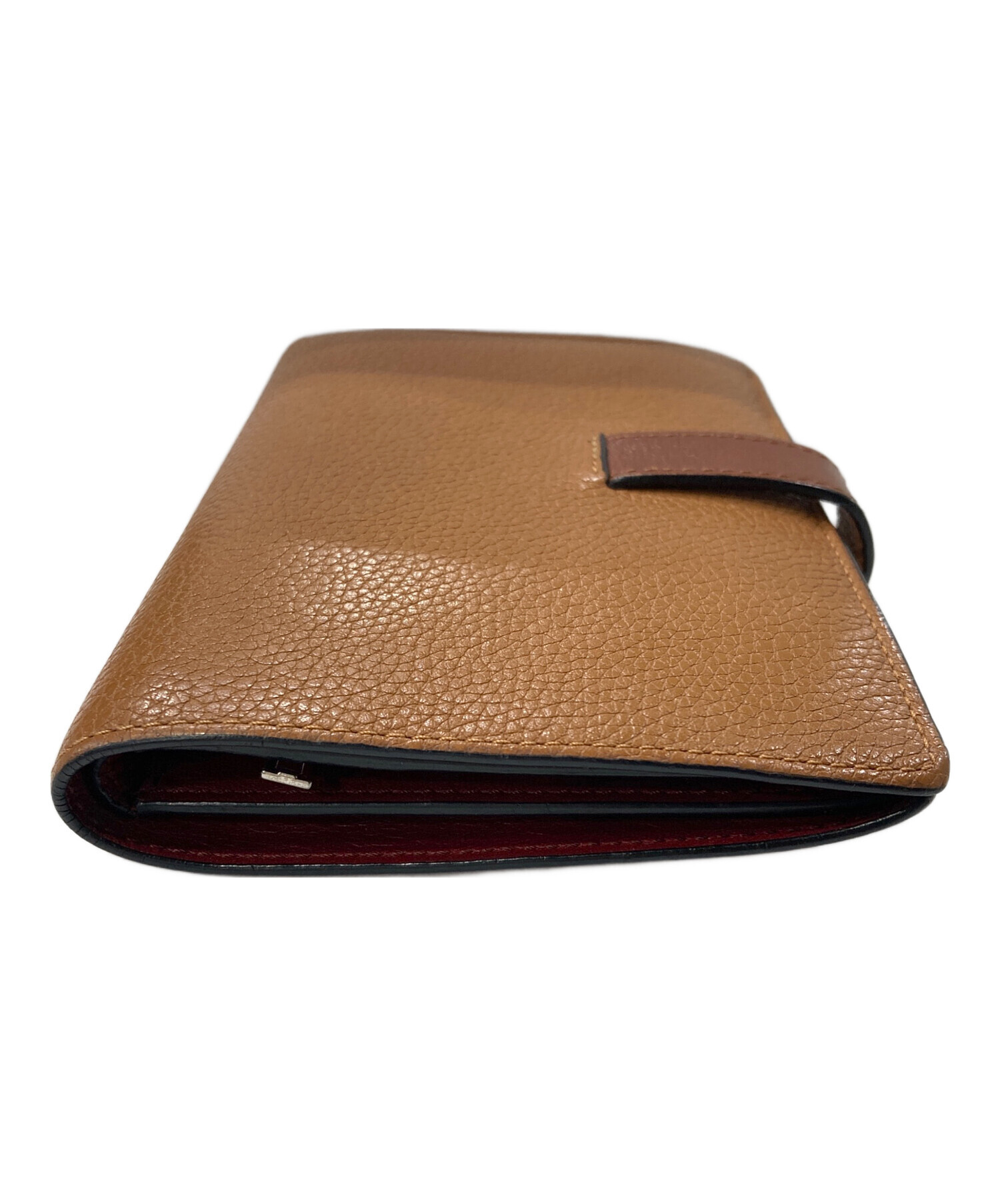 中古・古着通販】LOEWE (ロエベ) バーティカルウォレット ブラウン