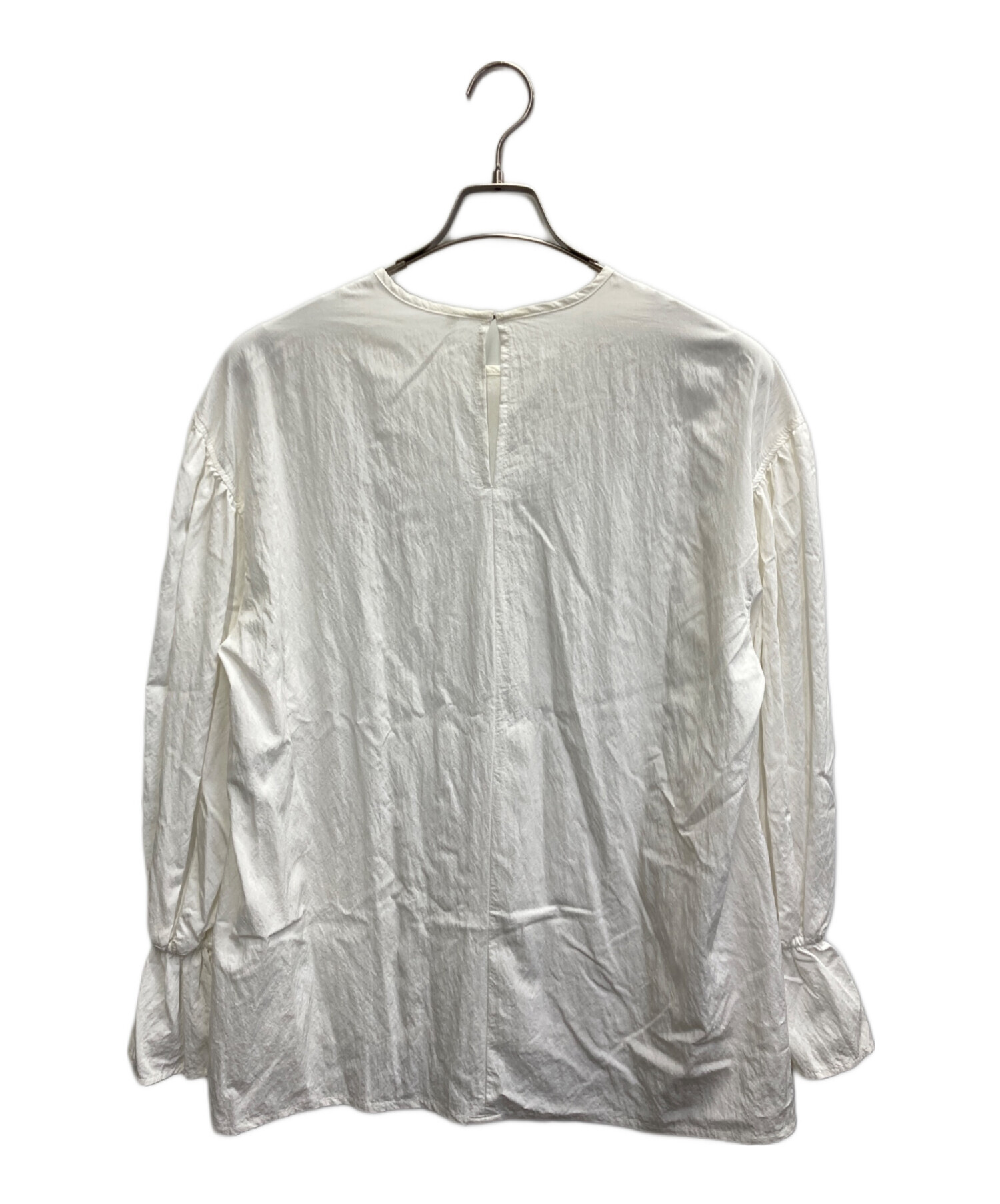 BEARDSLEY ビアズリー LIVETART ギャザー カフス シャツ 中古・古着通販】BEARDSLEY (ビアズリー) ギャザー カフス シャツ