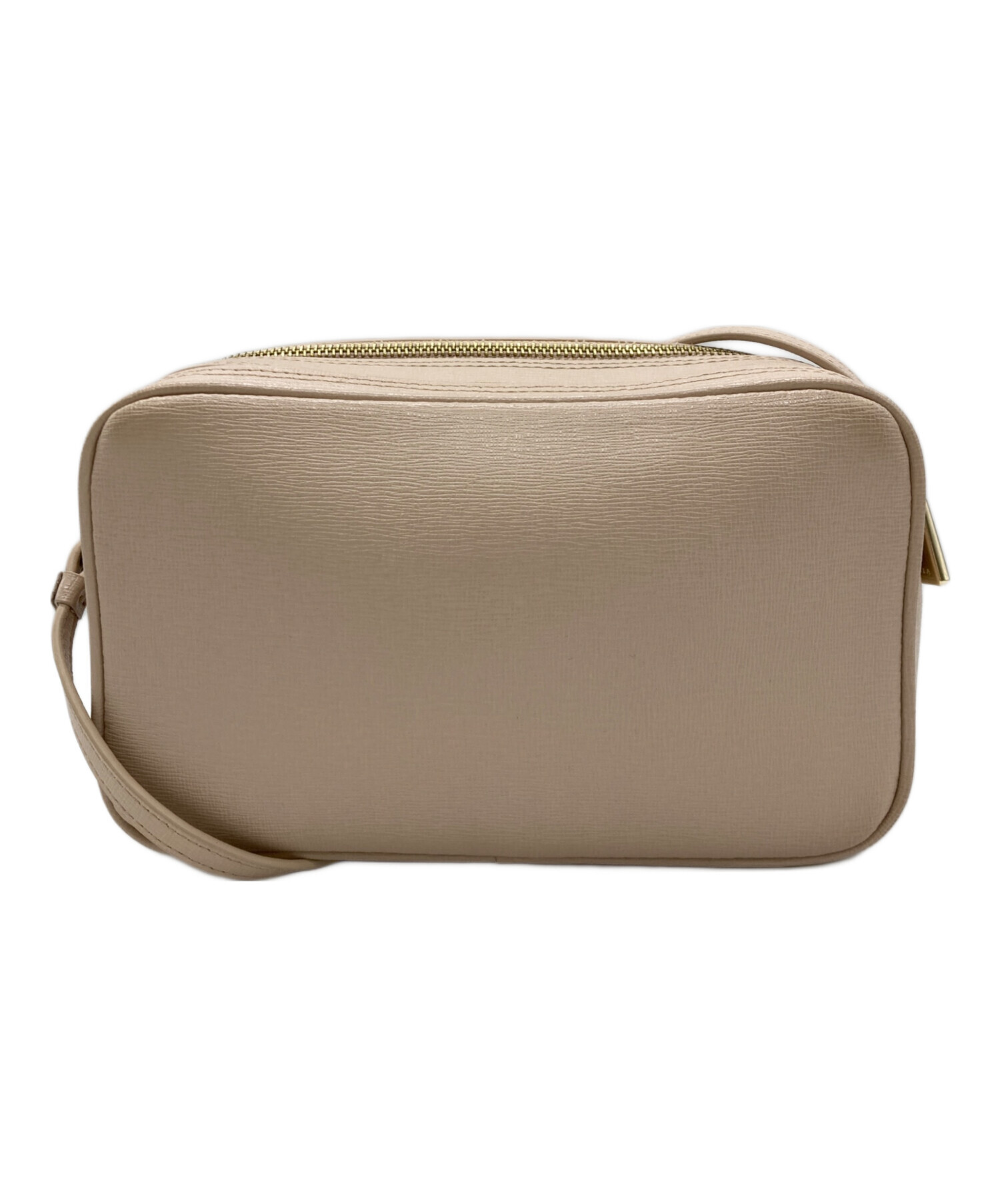 中古・古着通販】FURLA (フルラ) ミニショルダーバッグ ベージュ