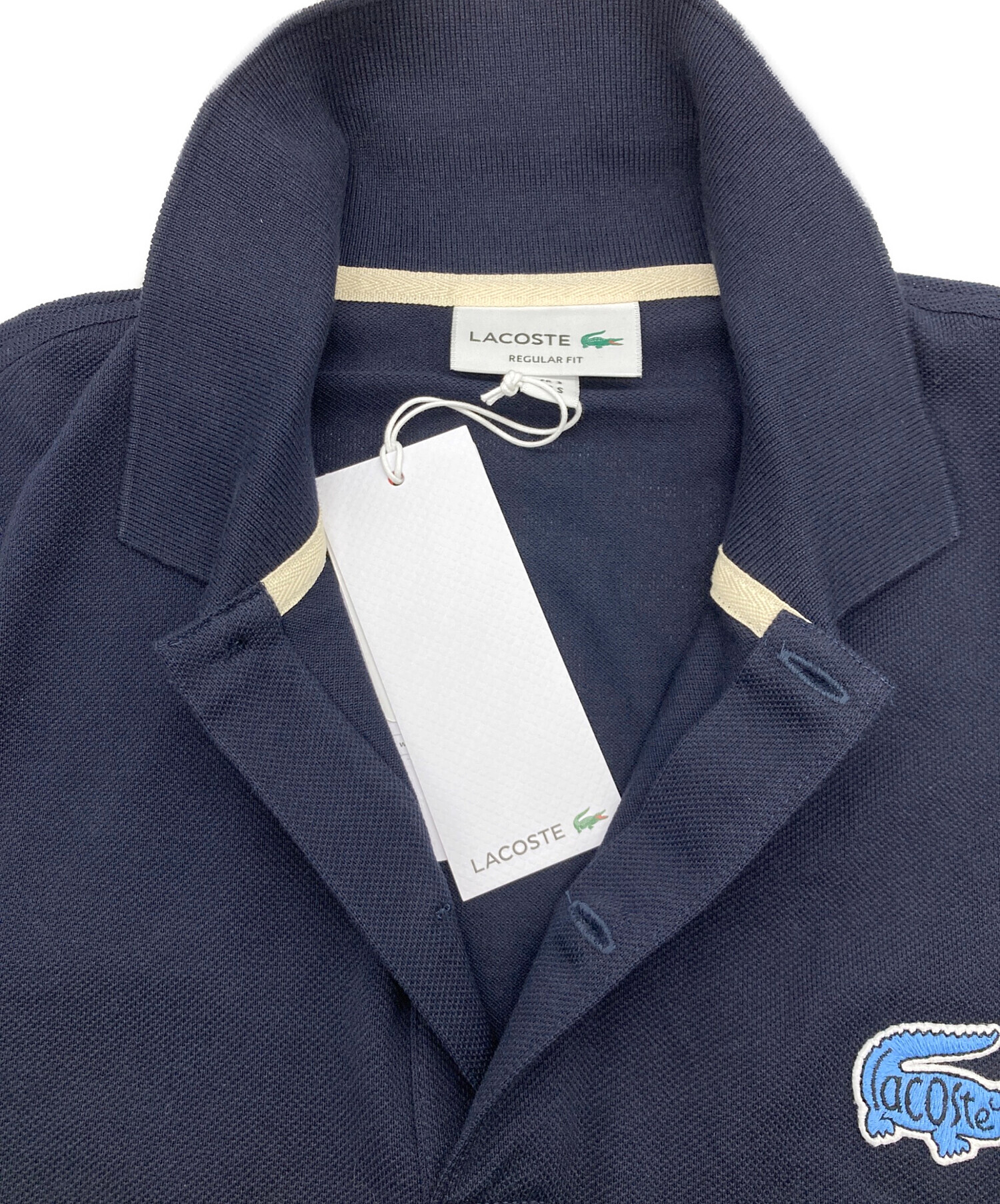 中古・古着通販】LACOSTE (ラコステ) ヘリテージワニロゴポロシャツ