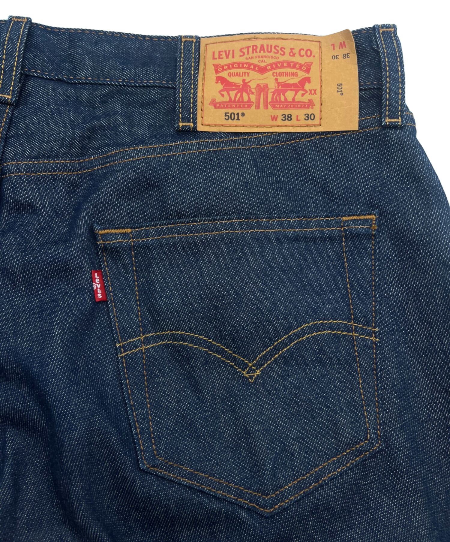 中古・古着通販】LEVI'S (リーバイス) 501 ORIGINAL ジーンズ RIGID