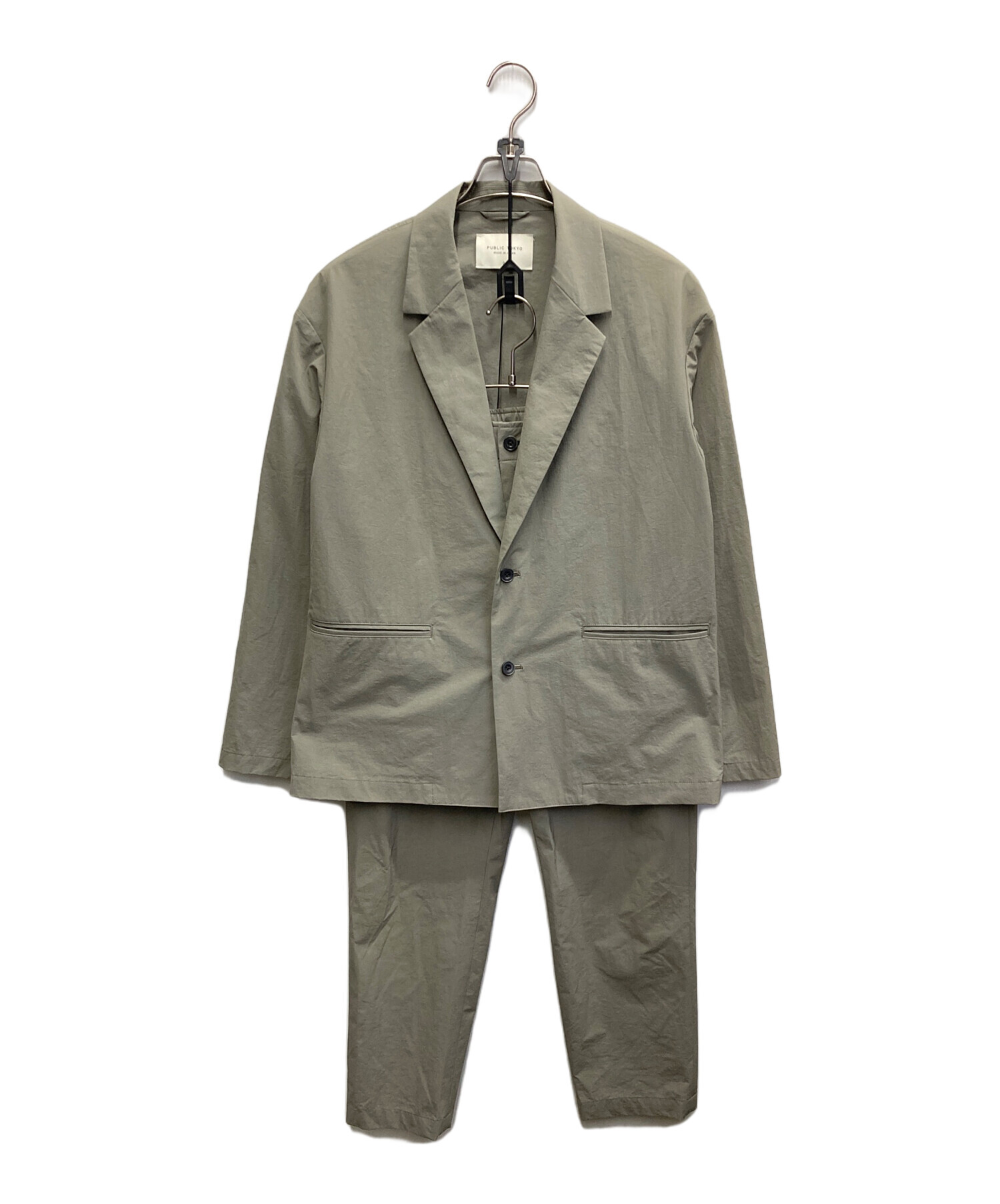 PUBLIC TOKYO ¥27,500 コンフォート ジャケット セットアップ 中古・古着通販】PUBLIC TOKYO (パブリックトウキョウ) コンフォート