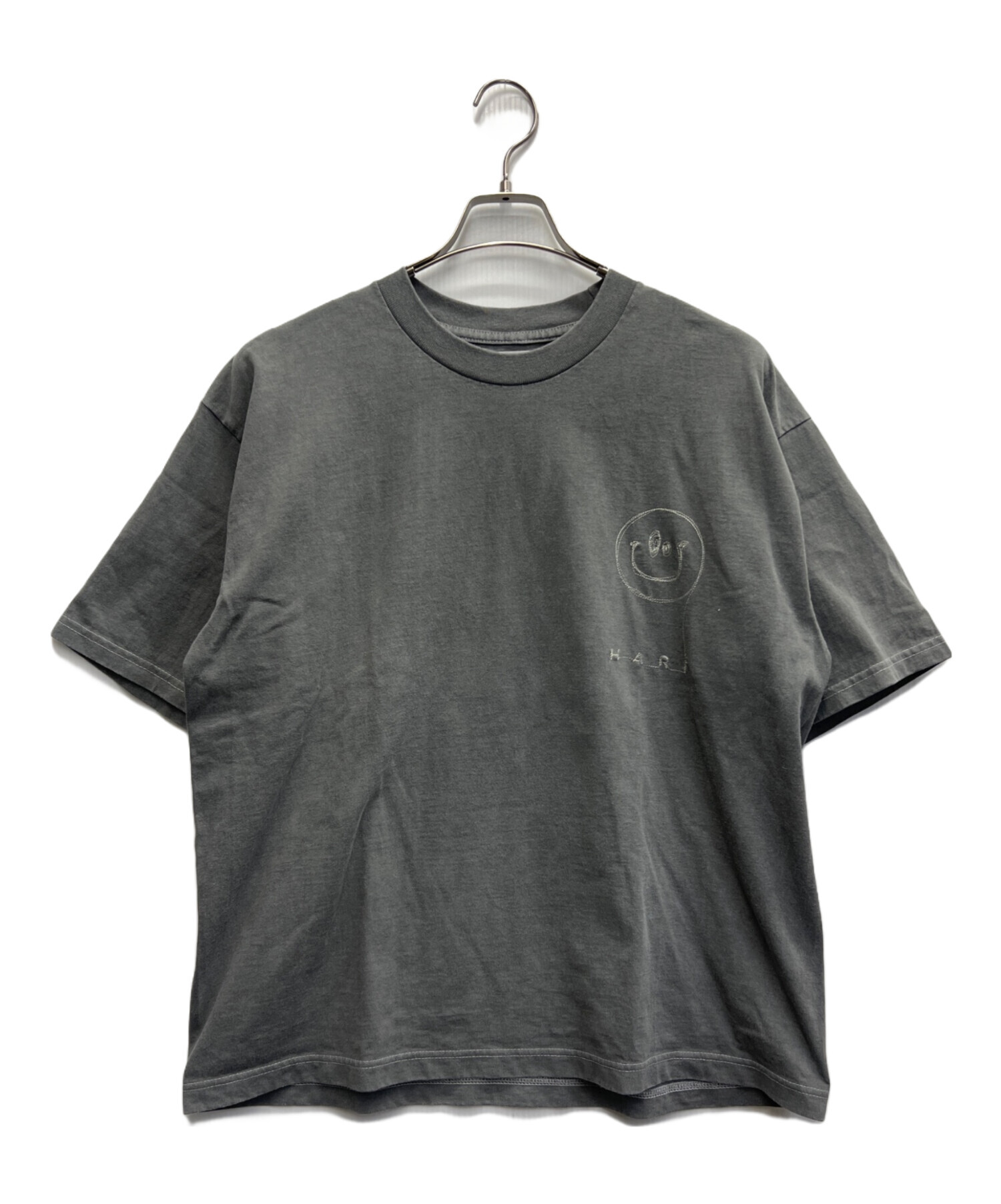 中古・古着通販】HARi (ハリ) SMILE Tシャツ グレー サイズ:2