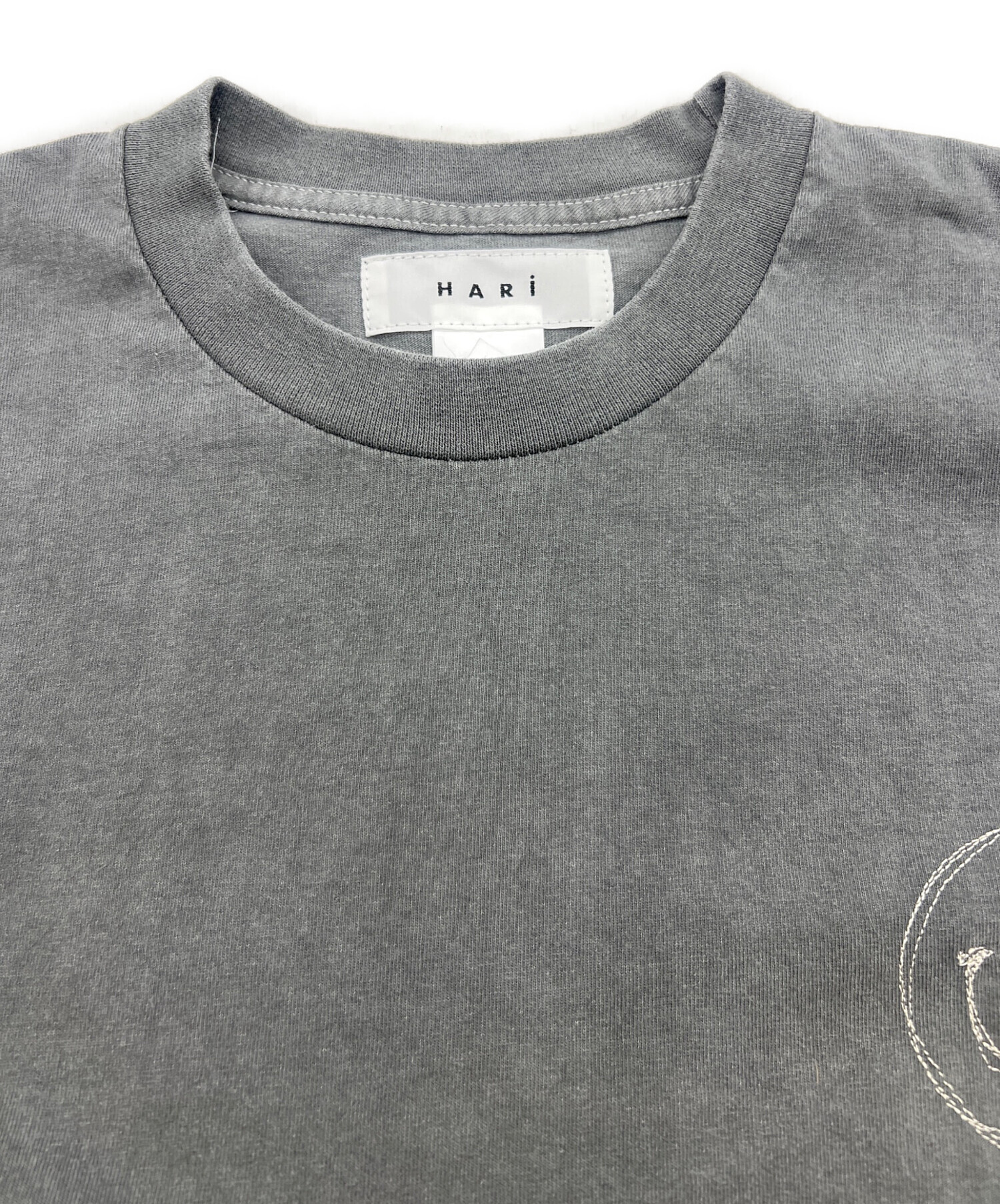 中古・古着通販】HARi (ハリ) SMILE Tシャツ グレー サイズ:2