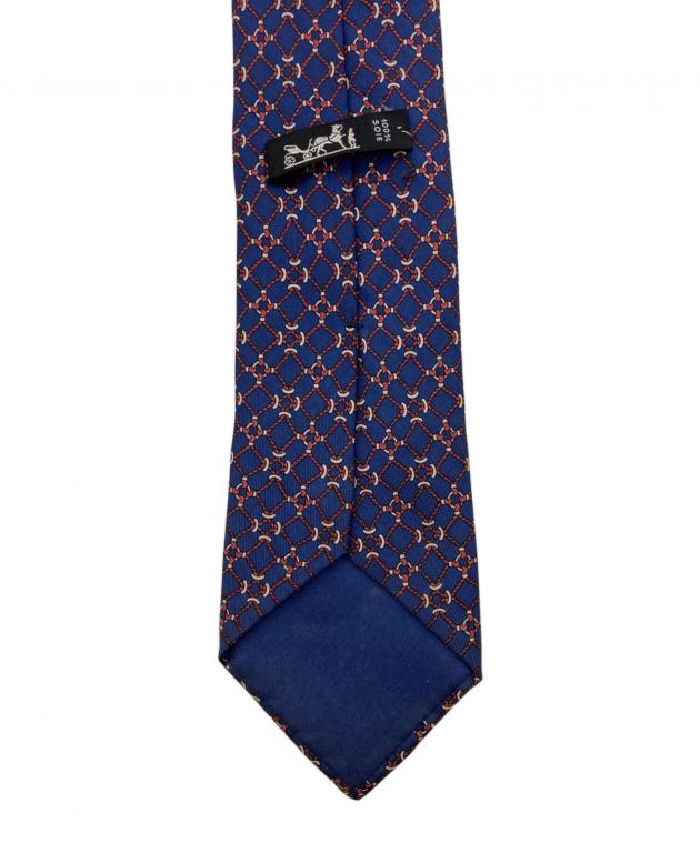 中古・古着通販】HERMES (エルメス) ネクタイ ネイビー サイズ:無し