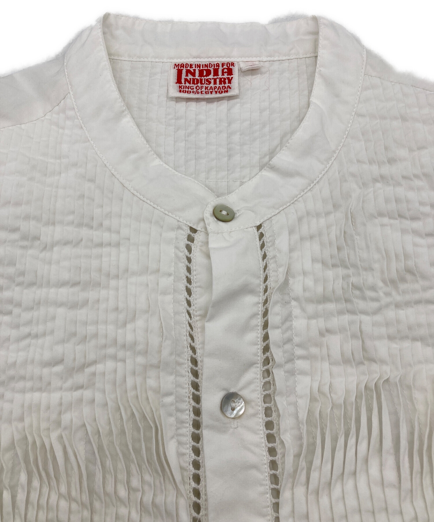 中古・古着通販】INDIA INDUSTRY (インディアインダストーリー) 半袖 