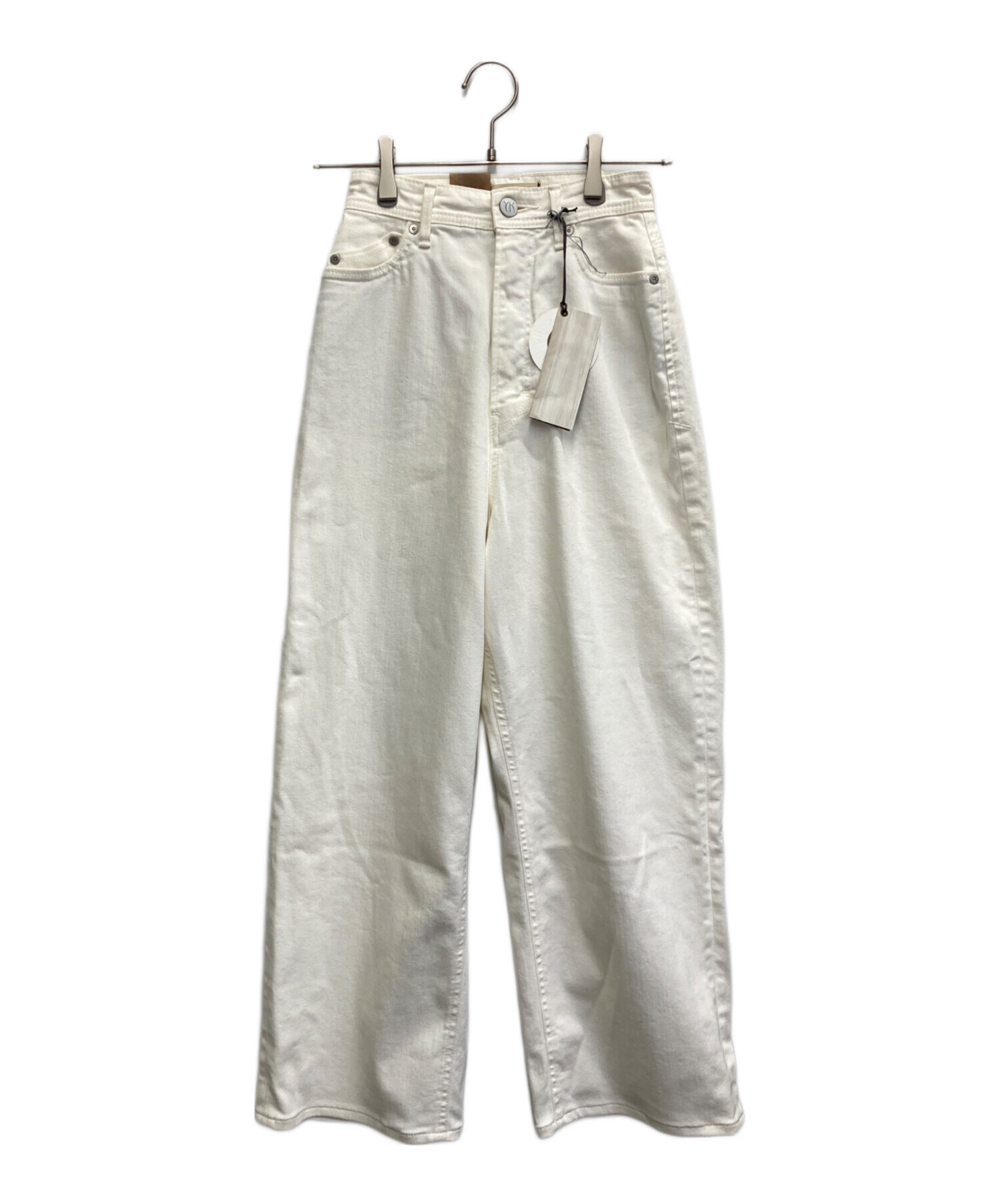 未使用 YANUK ヤヌークReally Light JOAN ホワイト23 中古・古着通販】YANUK (ヤヌーク) JOAN/Really Light ルーズ