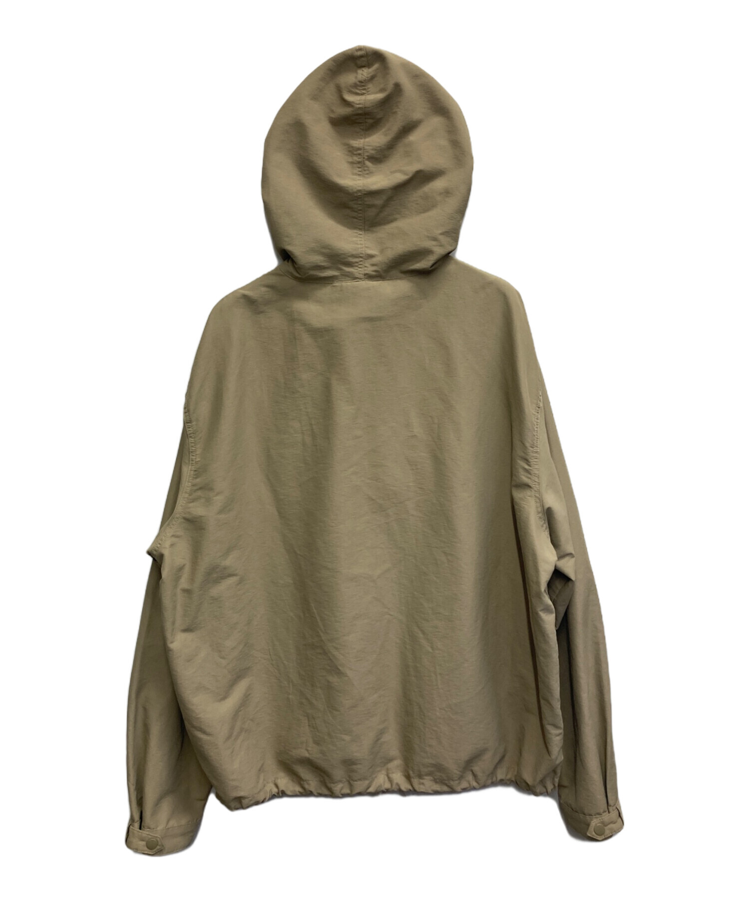 00s Archive goa ヴィンテージ Tコート ビッグフード　ベージュ 中古・古着通販】STABRIDGE (スタブリッジ) SHORE WALKER ANORAK SAND