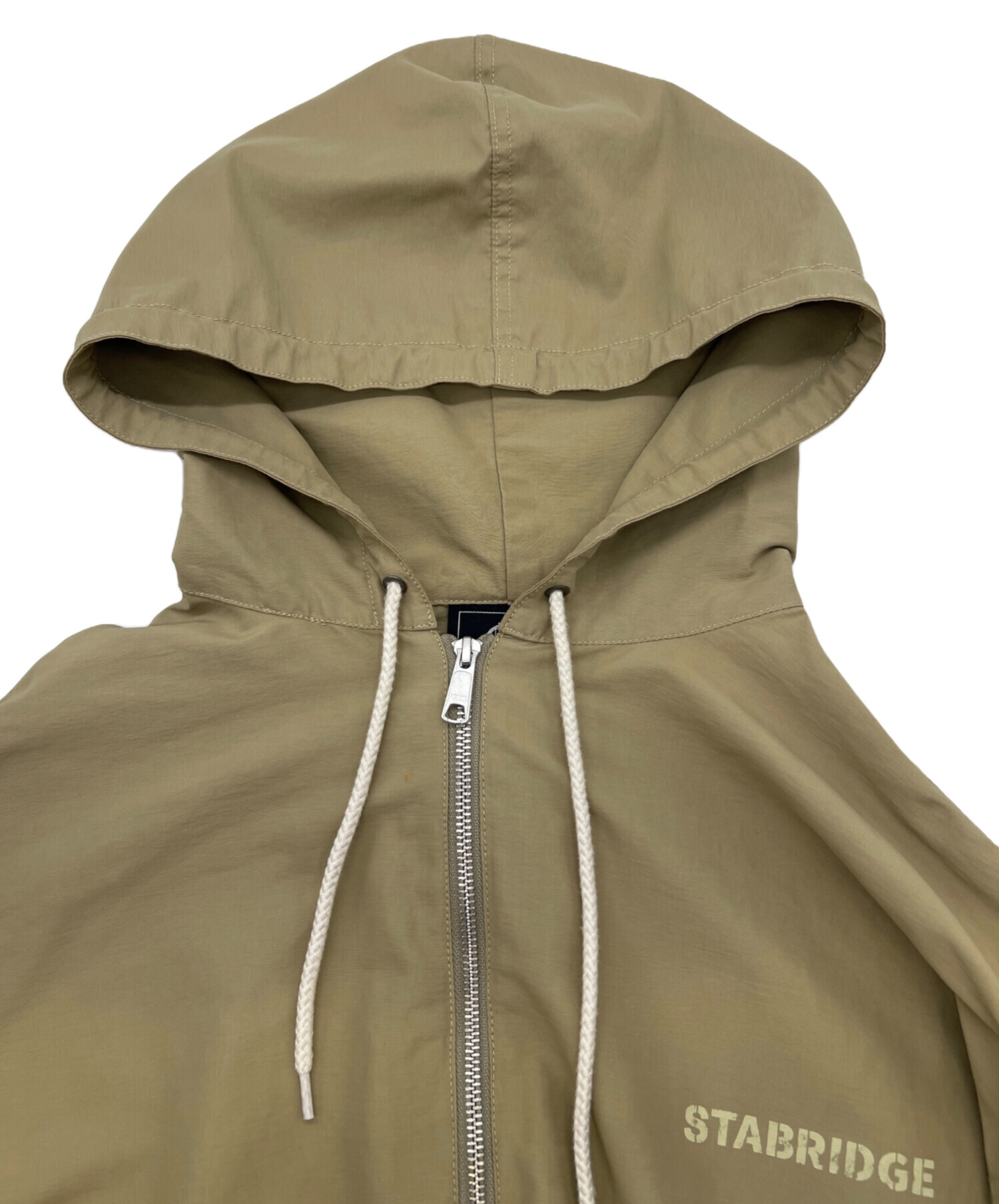 ジャケット・アウター STABRIDGE SHORE WALKER ANORAK SAND M 中古・古着通販】STABRIDGE (スタブリッジ) SHORE WALKER ANORAK SAND