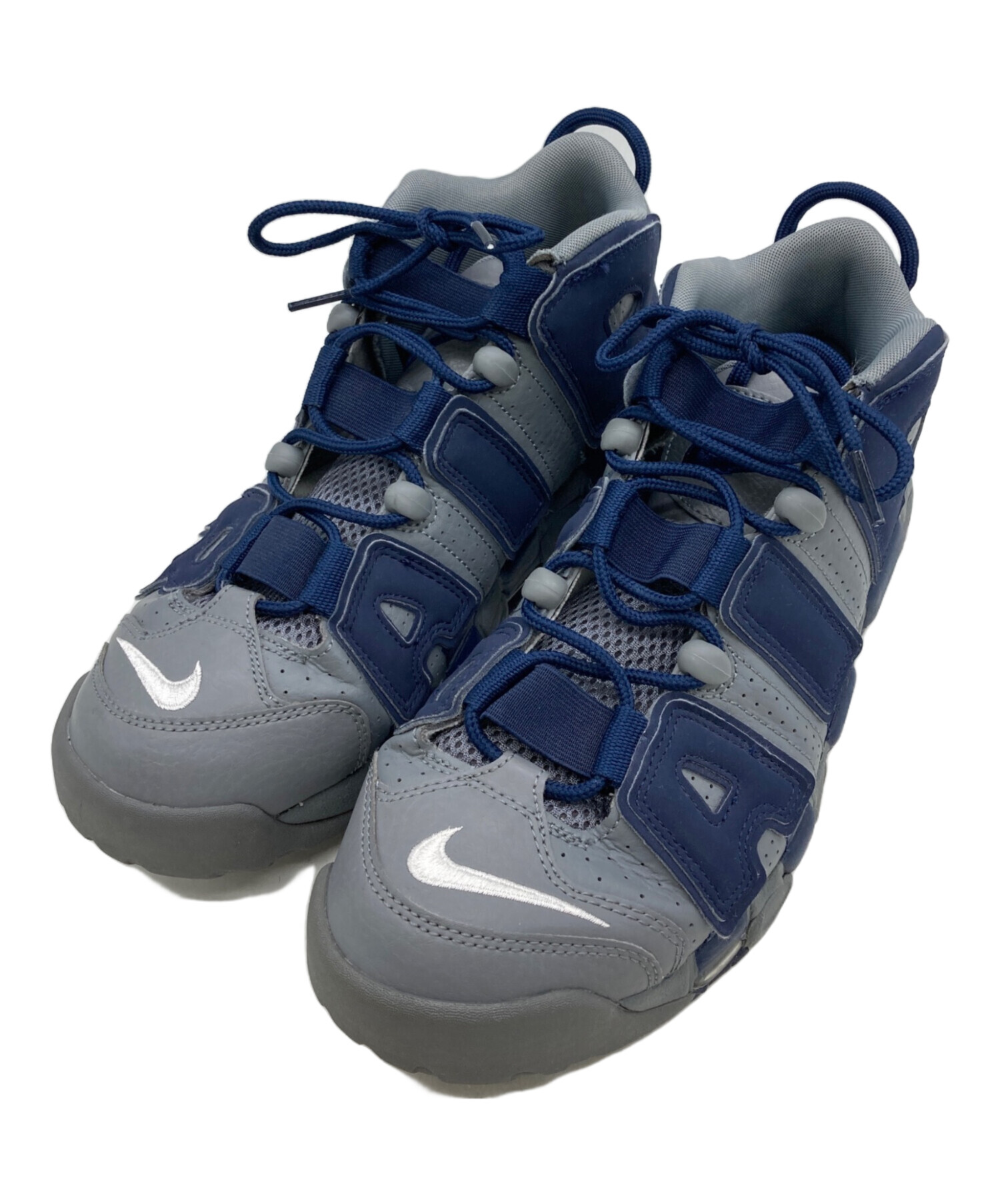 中古・古着通販】NIKE (ナイキ) AIR MORE UPTEMPO 96 ネイビー×グレー