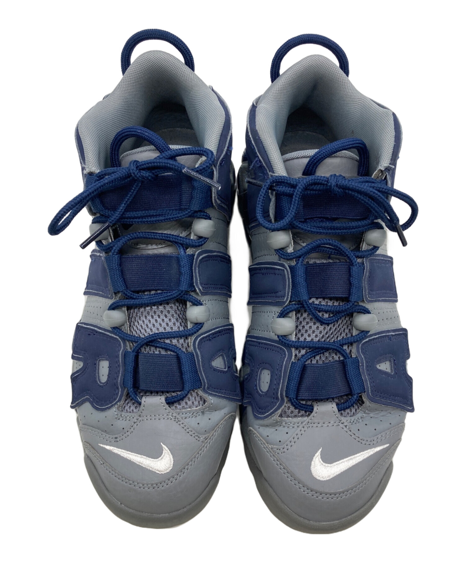 中古・古着通販】NIKE (ナイキ) AIR MORE UPTEMPO 96 ネイビー×グレー