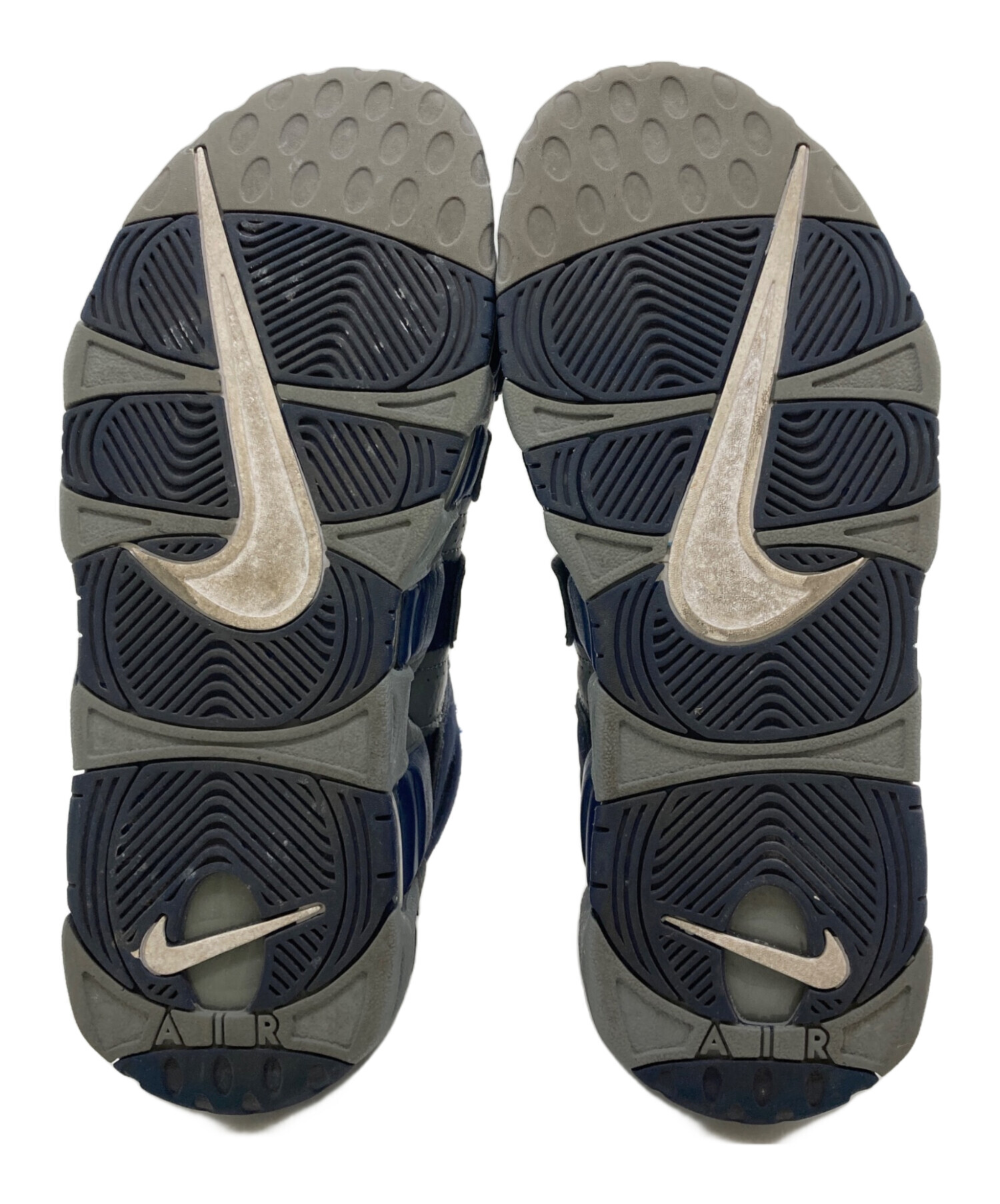 中古・古着通販】NIKE (ナイキ) AIR MORE UPTEMPO 96 ネイビー×グレー