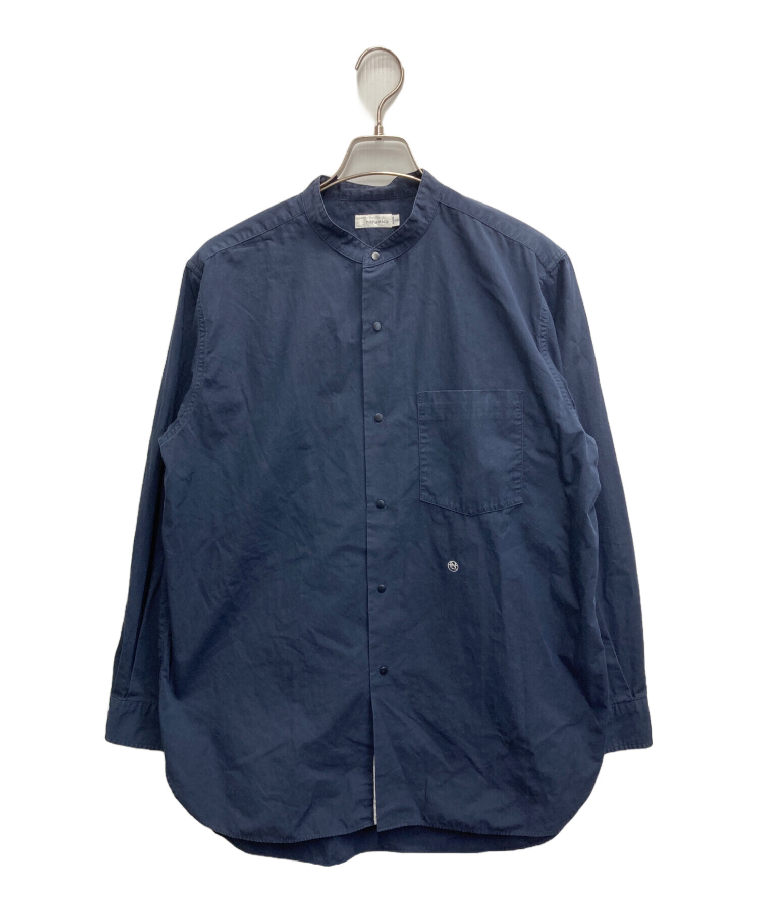 中古・古着通販】nanamica (ナナミカ) Band Collar Wind Shirt - Dark
