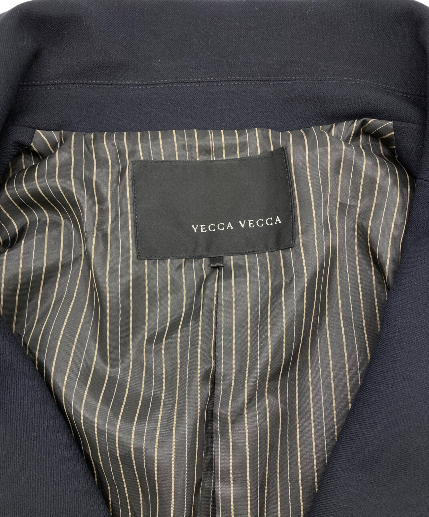 中古・古着通販】YECCA VECCA (イェッカヴェッカ) 金釦テーラード
