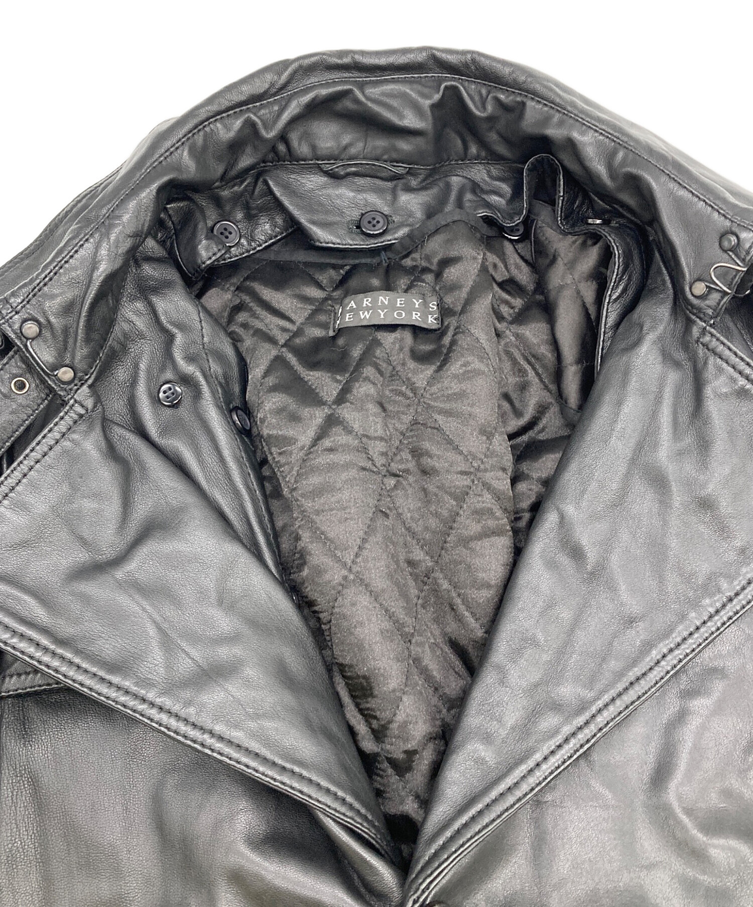 中古・古着通販】BARNEYS NEWYORK (バーニーズ・ニューヨーク) レザー